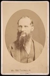Retrato de Sir William Thomson, 1er Barón Kelvin 1824-1907, 1876