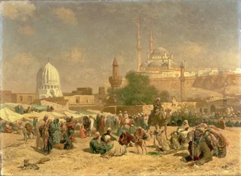 Fuera de El Cairo, 1883