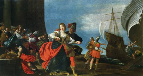 El rapto de Helena de Troya