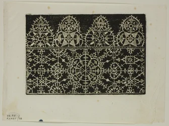 Hoja de la Corona de mujeres nobles y virtuosas
