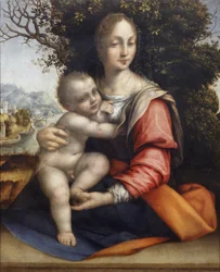 Madonna y Niño (Nuestra Señora del Árbol)