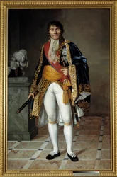 Retrato de cuerpo entero del Mariscal François Joseph Lefebvre, Duque de Dantzig, Mariscal del Imperio