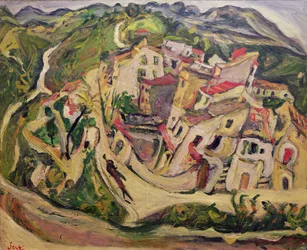 Casas en Cagnes, 1923
