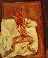 El conejo desollado