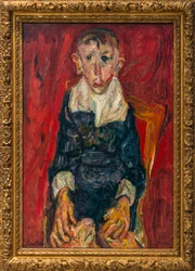 El idiota - Pintura de Chaim Soutine (1893-1943)