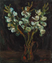 Los gladiolos azules, c.1929