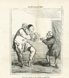 Ilustración de Cham (1819-1879) en Le Charivari