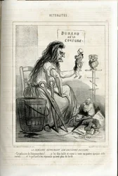Ilustración de Cham (1819-1879) en Le Charivari