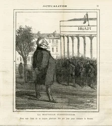 Ilustración de Cham (1819-1879) en Le Charivari