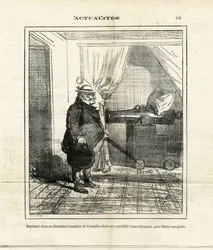 Ilustración de Cham (1819-1879) en Le Charivari