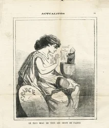 Ilustración de Cham (1819-1879) en Le Charivari
