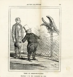 Ilustración de Cham (1819-1879) en Le Charivari