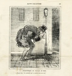 Ilustración de Cham en Le Charivari