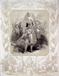 Alegoría a las canciones patrióticas de Francia