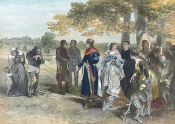 Floris V, Conde de Holanda y Zelanda. (imprimir)
