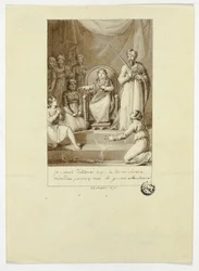 Escena de Athalie de Racine