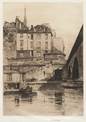 Quai des Orfèvres, París, 1886