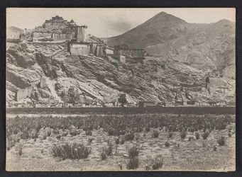 El fuerte (dzong) de Gyantse