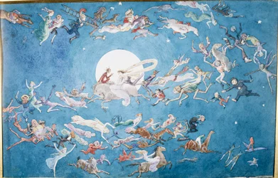Una danza alrededor de la luna
