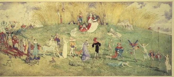 La reina de las hadas - Una procesión
