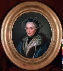 Retrato de Marie-Louise-Nicole, Duquesa de Enville (1716-1797)