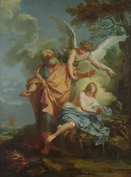 Abraham sacrificando