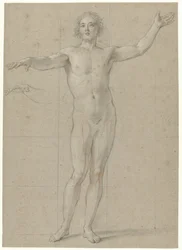Desnudo masculino de pie