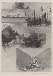 La Cautividad de Cronje, Escenas en Santa Helena