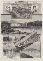 Lady Burdett-Coutts en Irlanda, la Escuela Industrial de Pesca en Baltimore, Condado de Cork