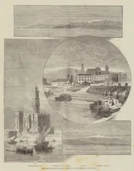 El terremoto en España, vistas de lugares donde se sintió