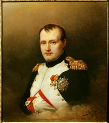 Retrato de Napoleón I (1769-1821) Decorando la Corona de Hierro y la Legión de Honor