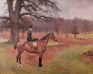 Lady Mabel Bridgeman en Claribel, 1885