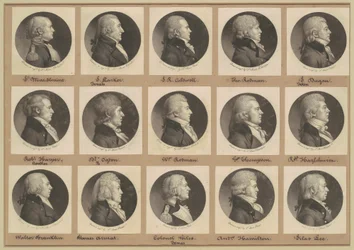 Colección de retratos de Saint-Mémin, Grupo 12