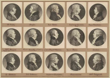 Colección de Retratos de Saint-Mémin, Grupo 18