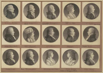Colección de Retratos de Saint-Mémin, Grupo 1