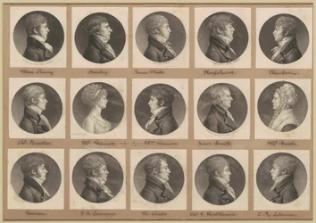 Colección de Retratos de Saint-Mémin, Grupo 25