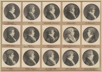 Colección de Retratos de Saint-Mémin, Grupo 45