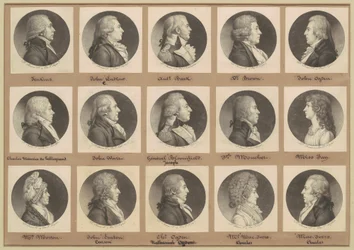 Colección de retratos de Saint-Mémin, Grupo 7