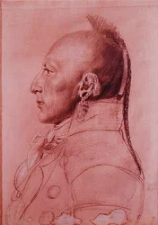 Retrato de un jefe de los Pequeños Osages, c.1807
