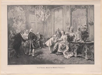 Mozart ante Madame Pompadour