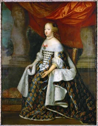 María Teresa de Austria, reina de Francia, esposa de Luis XIV ... (pintura sobre lienzo)