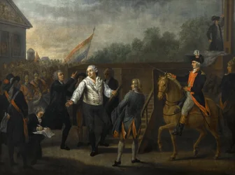 Luis XVI antes del cadalso