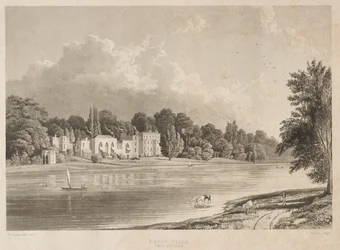 Villa de los Papas, Twickenham, 1828