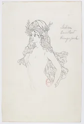 Holmès - La Montaña Negra - diseños de vestuario de Charles Bianchini - 03(b). Ledieu, Bouillard, Reingspach, (coro femenino)