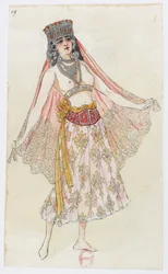Holmès - La Montaña Negra - diseños de vestuario de Charles Bianchini - 19 (Vestuario)