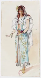 Holmès - La Montaña Negra - diseños de vestuario de Charles Bianchini - 23 (Vestuario)