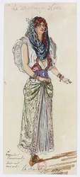 Holmès - La Montaña Negra - diseños de vestuario de Charles Bianchini - 28 (Vestuario)
