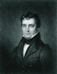 Josiah Stoddard Johnson (1784-1833) grabado por James Barton Longacre (1794-1869)