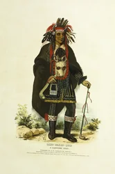 Okee-Makee-Quid, un jefe Chippeway