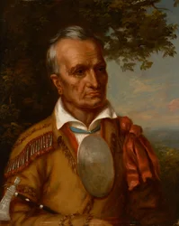 Red Jacket, jefe de los seneca (Sagoyewatha) (h. 1758-1830)